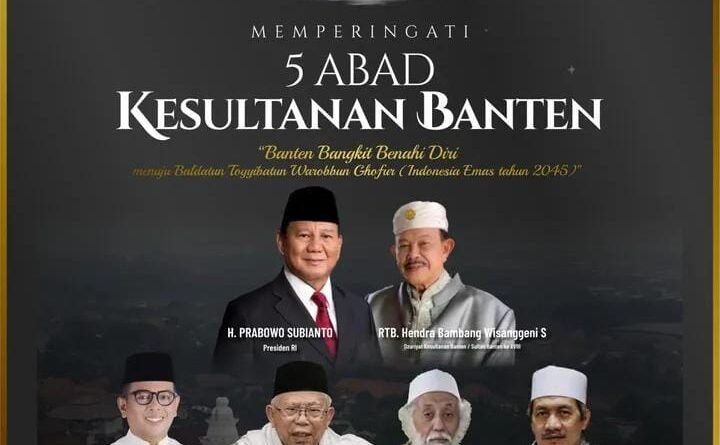 Kesultanan Banten menggelar peringatan 500 tahun berdirinya Kesultanan