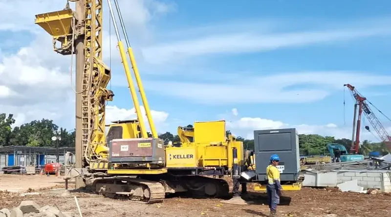 Pembangunan di PT Chandra Asri Alkali (CAA)