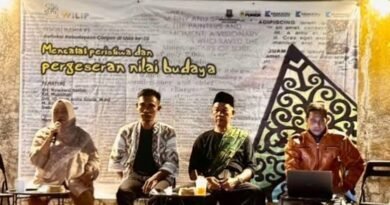 Kepala Dinas Pendidikan Dan Kebudayaan (Dindikbud) Kota Cilegon Turut Hadir acara diskusi kebudayaan