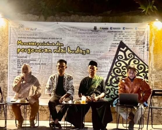 Kepala Dinas Pendidikan Dan Kebudayaan (Dindikbud) Kota Cilegon Turut Hadir acara diskusi kebudayaan