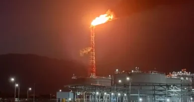kegiatan pembakaran gas di cerobong (Flaring)