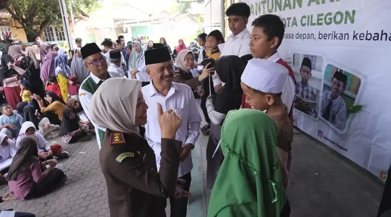 BAZNAS Kota Cilegon kembali menyalurkan santunan untuk anak yatim