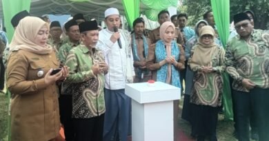 Bupati Serang Ratu Rachmatuzakiyah secara resmi meresmikan gedung baru Sekolah Islam Terpadu (SIT) Yayasan Raudhatul Jannah di Kabupaten Serang