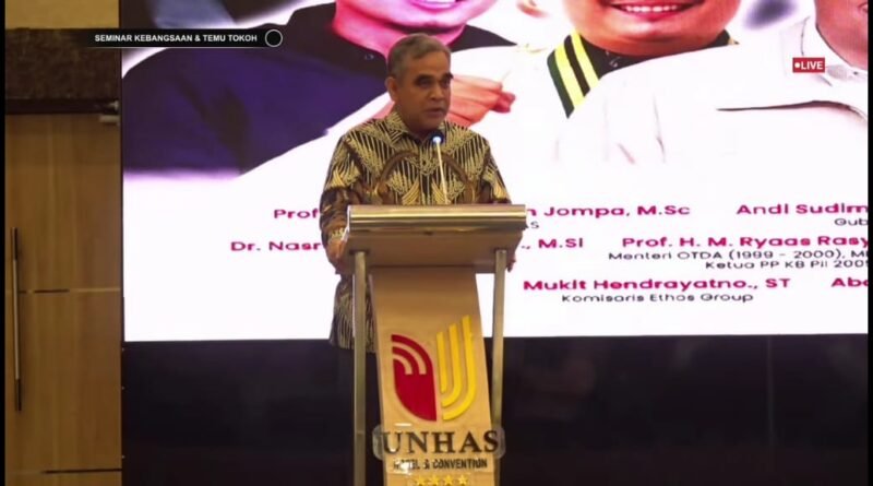 Ketua MPR RI Ahmad Muzani