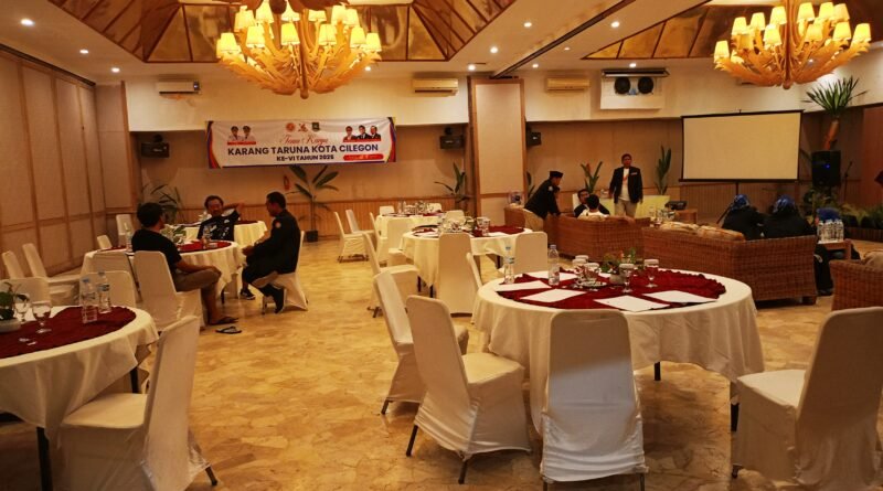 Terlihat Suasana Para Pengurus Karang Taruna Seusia Temu Karya di Batalkan