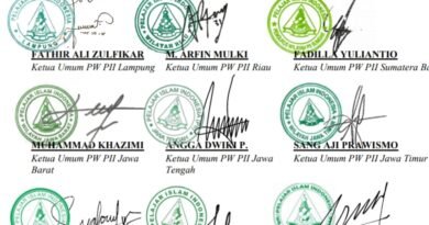 surat pernyataan sikap dari 20 wilayah sudah di kirimkan ke PB PII yang ditandatangani oleh beberapa wilayah