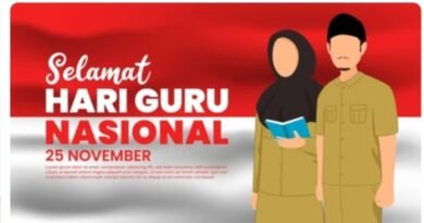 Pamflet ucapan selamat hari guru | ilustrasi