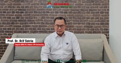 Kepala Badan Riset dan Inovasi Nasional (BRIN), Arif Satri