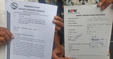Solidaritas Mahasiswa Demokrasi Ajukan Laporan ke KPK