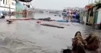 tingginya banjir rob di pesisir utara Jakarta dan Kepulauan Seribu