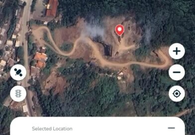 Foto udara memperlihatkan aktivitas galian di Jl. Kp. Cikuasa, Gerem, Cilegon. Kawasan ini menjadi sorotan setelah perubahan lahan semakin meluas