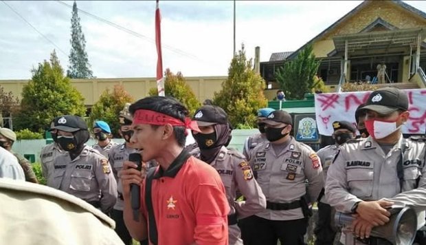 Aktivis LMND Tuntut Reformasi Pemerintahan