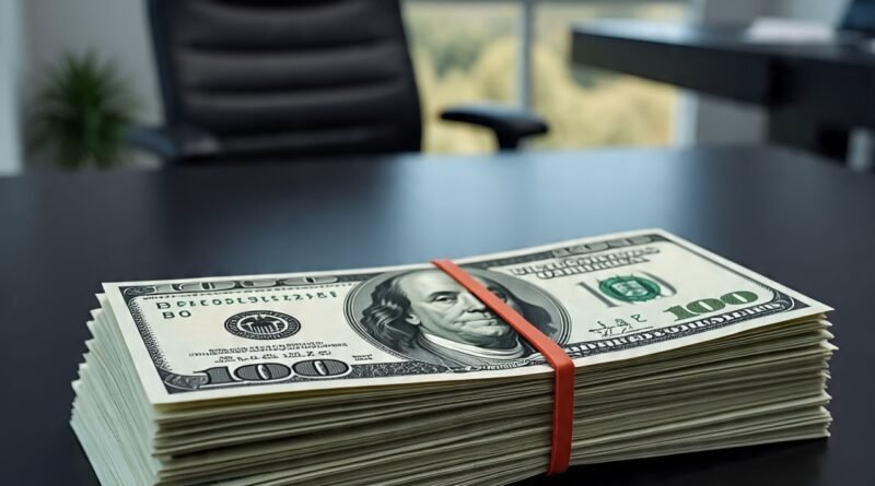 Ilustrasi utang piutang | by AI