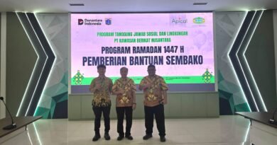 Apical, PT Asianagro Agungjaya (PT AAJ), mengadakan kegiatan berbagi bersama warga Kampung Pitung