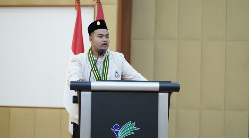 Ketua Umum Pengurus Besar Pelajar Islam Indonesia (PB PII), Kevin Prayoga