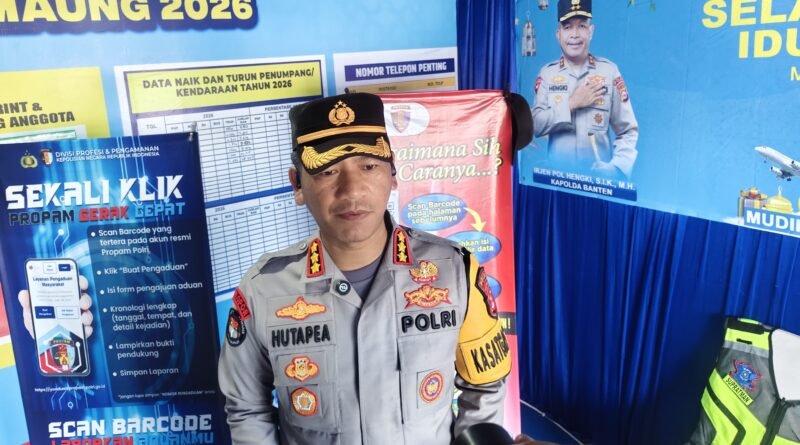 Kabidhumas Polda Banten Kombes Pol Maruli Ahiles Hutapea