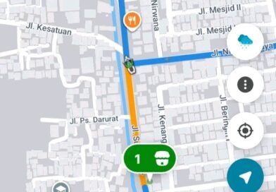 Ilustrasi pemesanan ojol lewat aplikasi ojek online