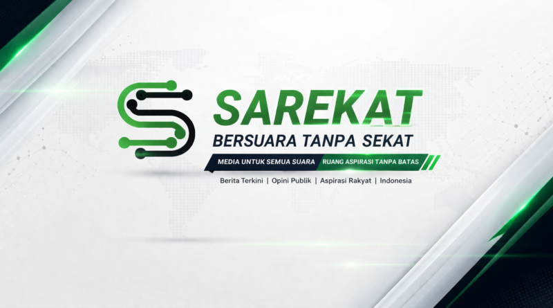 Sarekat adalah media ruang menulis tanpa sekat. Mengangkat isu sosial, politik, dan budaya dari sudut pandang mereka yang kerap terpinggirkan.