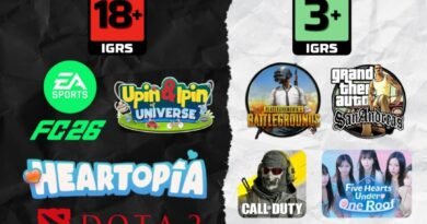 Beberapa rating game yang telah di ranting oleh Komdigi