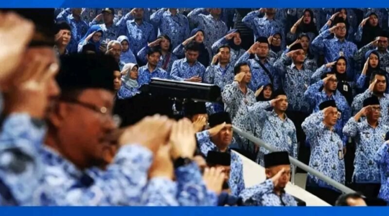 Ilustrasi foto PNS sedang apel | Istimewa