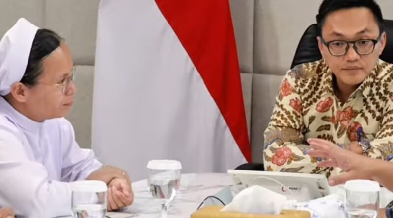 FOTO: hasil tangkapan layar terkait hasil audiensi bersama pengurus pusat pemuda katolik