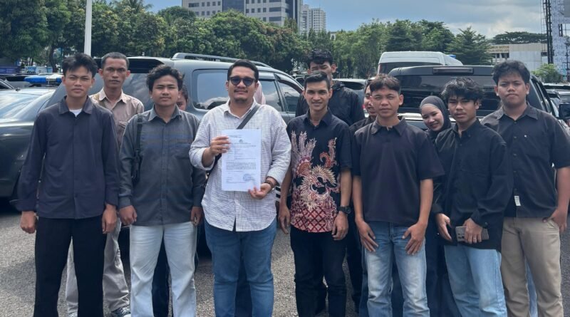 Aliansi Mahasiswa Nusantara Laporkan Saiful Mujani Ke Polda Metrojaya Dugaan Penghasutan