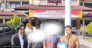 Keluarga almarhum Dimas Sulistiyo Wibowo