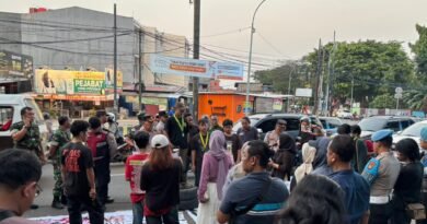 Demo tolak MBG di Cikokol Tangerang