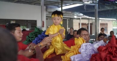 Tradisi Ngohtay upacara yang dilaksanakan apabila seseorang meninggal dunia setelah memiliki lima generasi keturunan