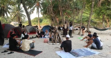 Ruang belajar di Sangiang 
