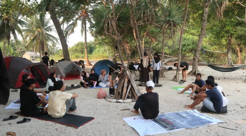 Ruang belajar di Sangiang 