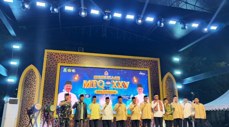 Lembaga Pengembangan Tilawatil Qur'an (LPTQ) Kota Tangerang menggelar Musabaqah Tilawatil Qur'an (MTQ) XXV