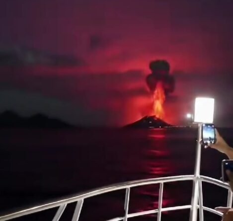peningkatan status aktivitas Gunung Anak Krakatau (GAK) menjadi Level III (Siaga)