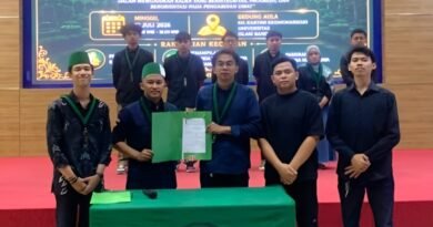 Himpunan Mahasiswa Islam (HMI) Komisariat Ekonomi Universitas Islam Bandung (Unisba) resmi dilantik