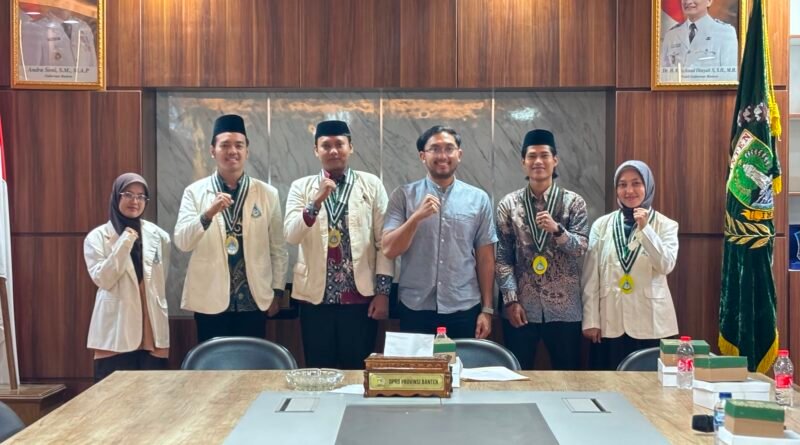 PW PII Provinsi Banten audiensi dengan Ketua Komisi 5 DPRD Banten