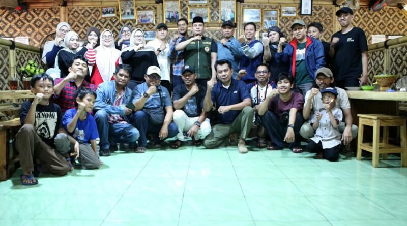 Foto bersama usai rapat koordinasi (rakor) bersama jajaran pengurus