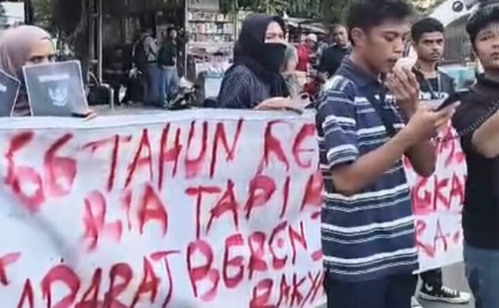 Mahasiswa soroti ketimpangan penguasaan tanah, konflik agraria, serta sejumlah kasus hak asasi manusia