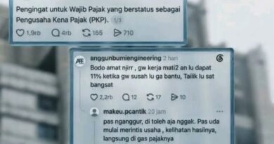 Unggahan akun medsos @pajakmuntai ingatkan bayar pajak malah di rujak netizen