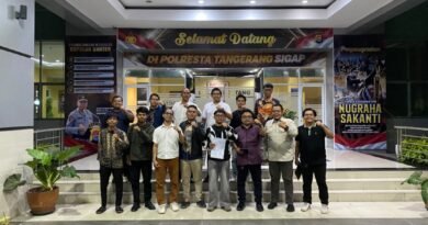 Foto bersama APTB di Polresta Tangerang 