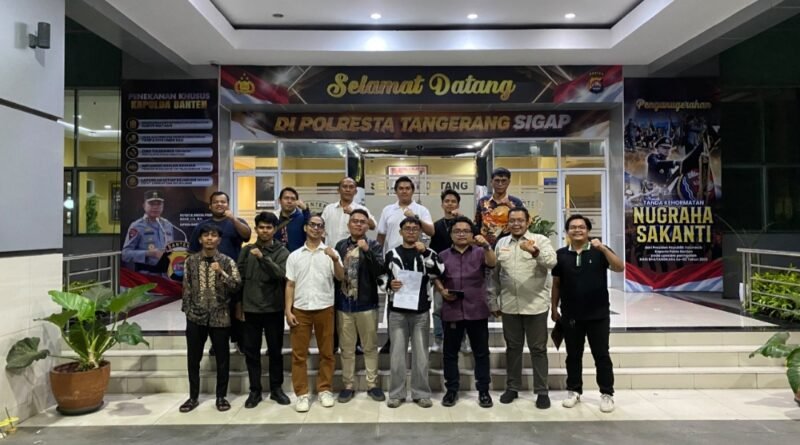Foto bersama APTB di Polresta Tangerang 